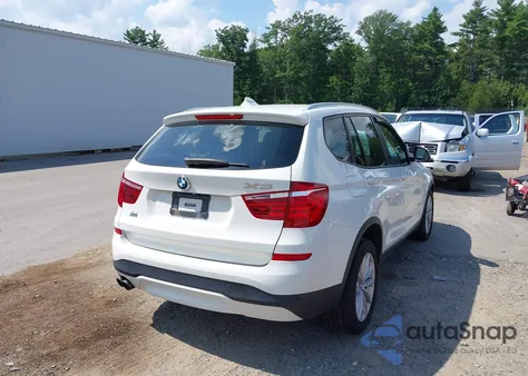 2017 BMW X3 xDrive28I from USA, damaged, VIN 5UXWX9C39H0W78224